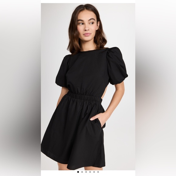 English Factory Dresses & Skirts - NWT English Factory Cut-Out Poplin Mini Dress